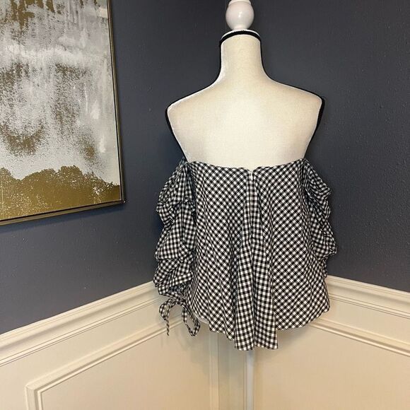 Caroline Constas Gabriella Off The Shoulder Top - Picture 11 of 16